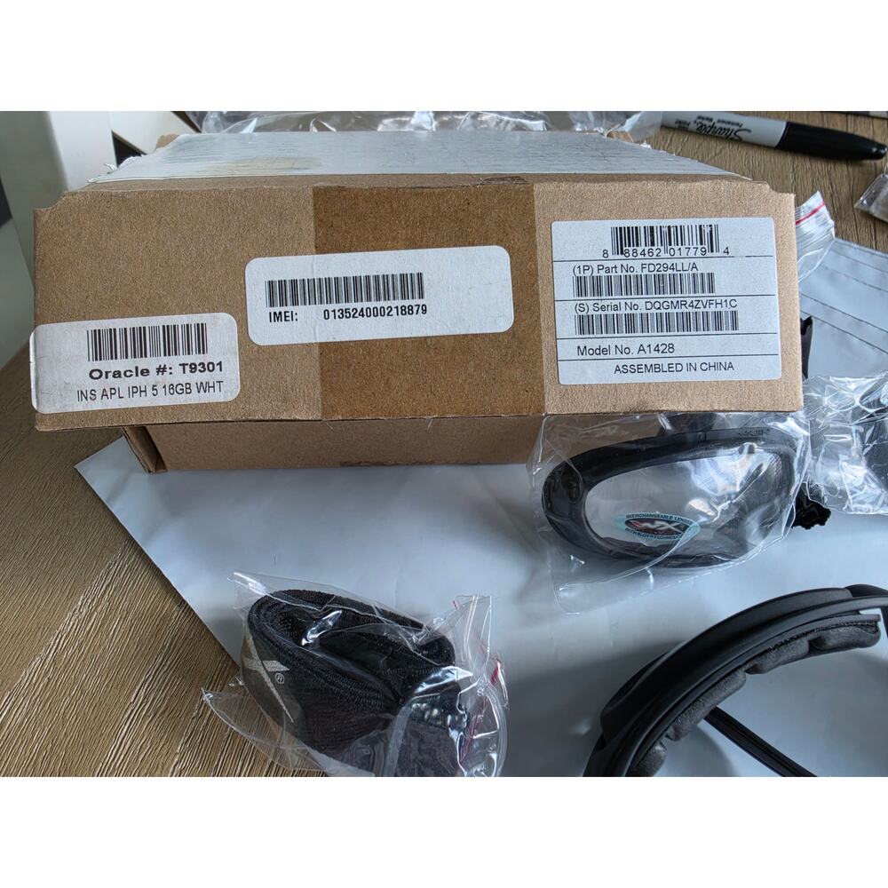 Wiley X SG-1 Tactical Goggles Matte Black Frame Smoke Gray Clear Lenses NWT - Picture 7 of 7